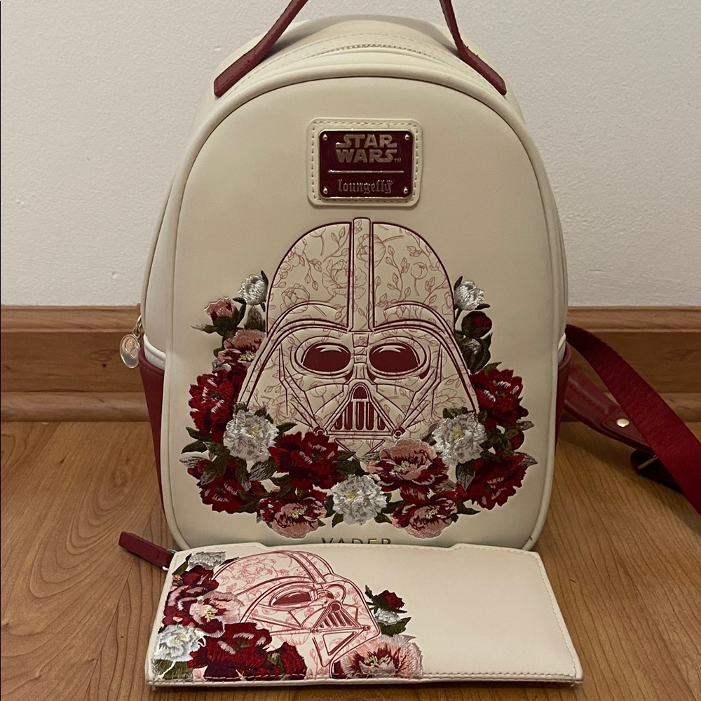 Loungefly Star Wars Cream and Red Backpack
